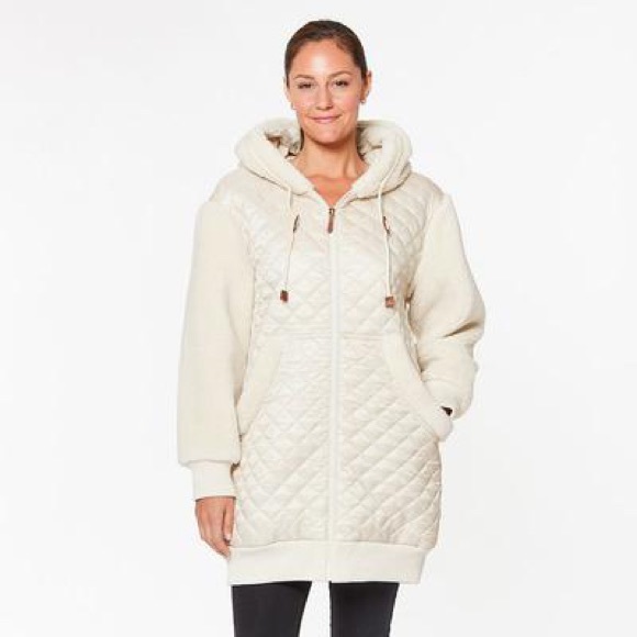 Koolaburra Jackets & Coats Nwt Womens Koolaburra By Ugg Hooded Quilted Sherpa Long Coat